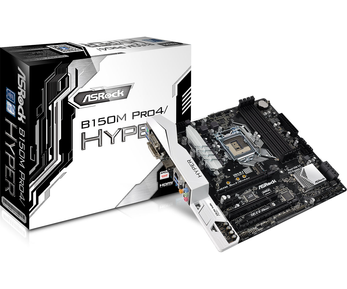 Asrock B150M Pro4/Hyper - Motherboard Specifications On